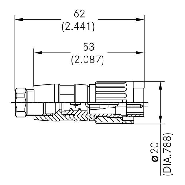 T 3374 504 Amphenol Tuchel Industrial  Gruppi di connettori circolari